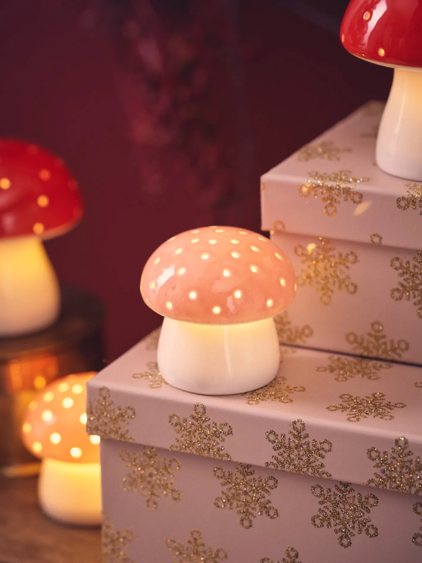 Søstrene Grene Dekorativ Svamp Med LED