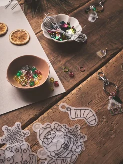 Søstrene Grene DIY Krympeplast Med Juletema