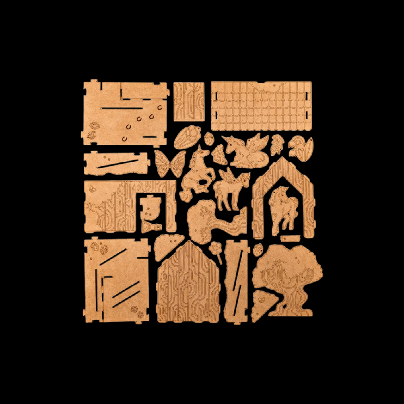 Børn Søstrene Grene DIY-kit Magic Forest