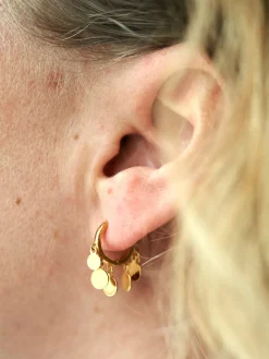 Søstrene Grene Leaf Hoops