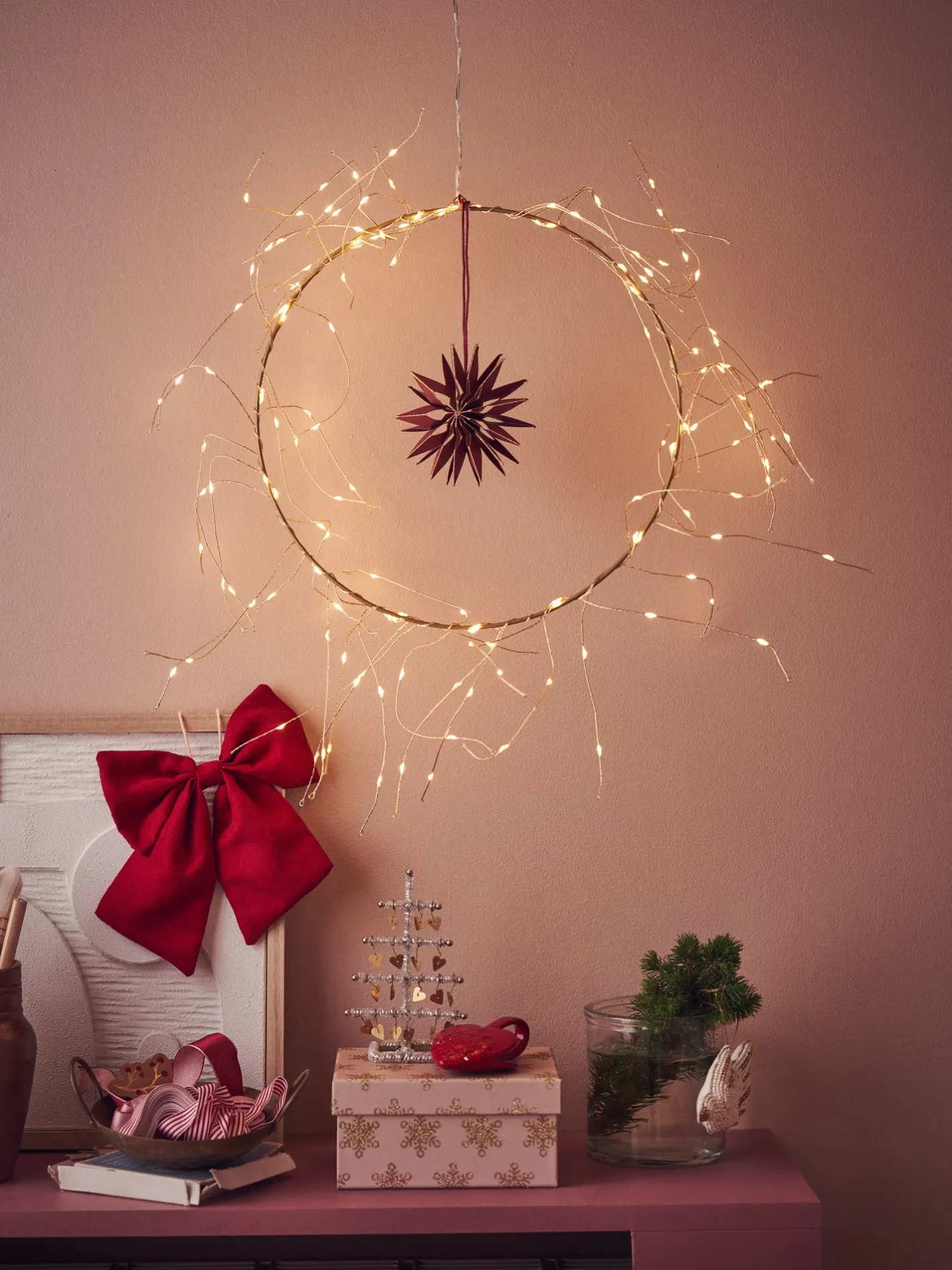 Søstrene Grene LED Krans Ø30