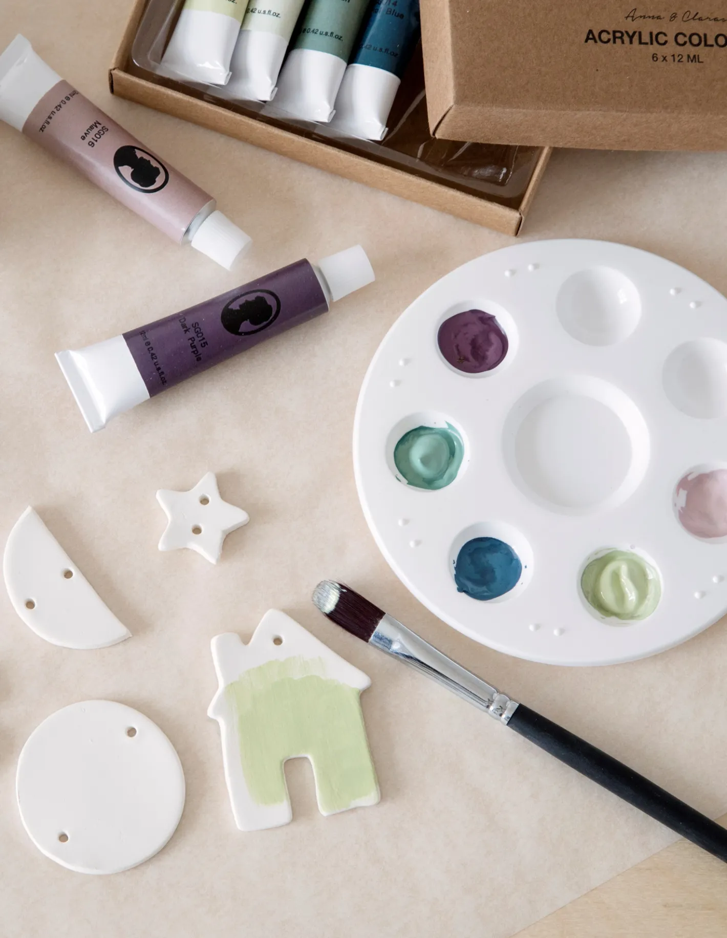 Søstrene Grene Malerpalette