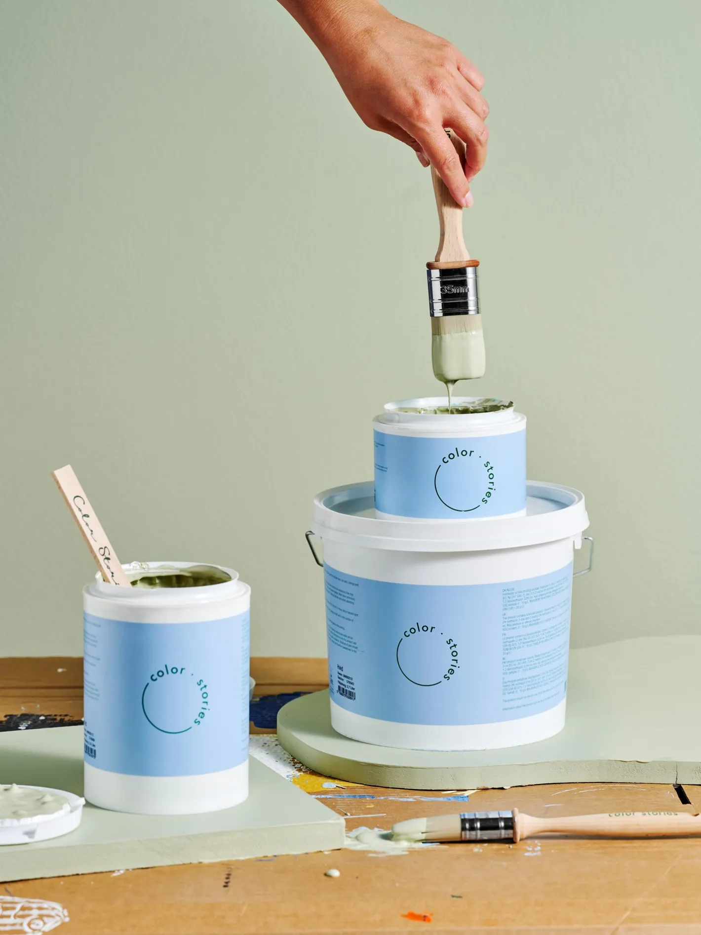 Søstrene Grene Maling Avocado 900 Ml