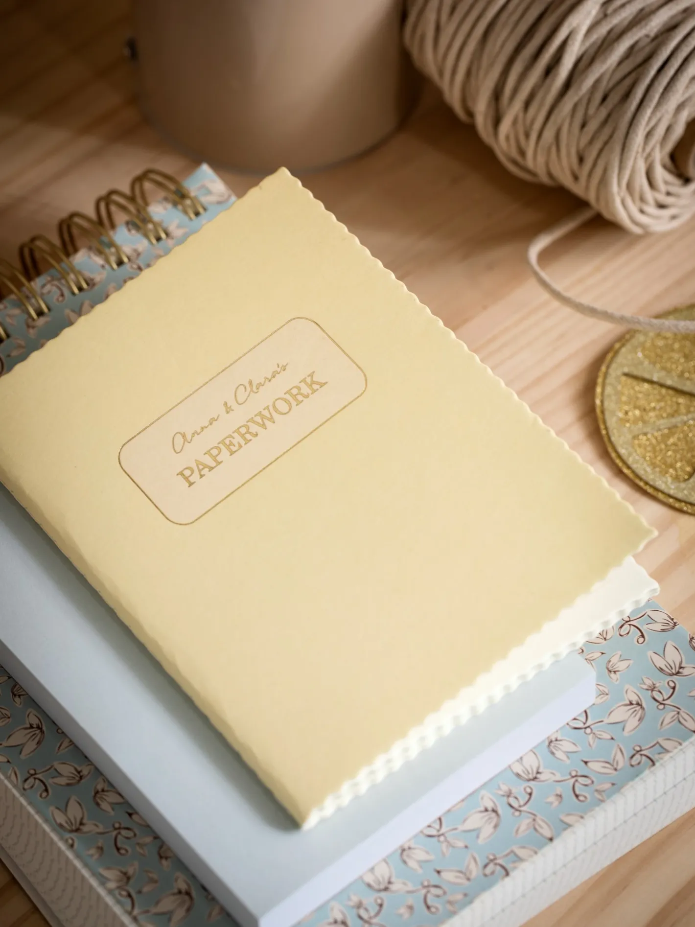 Søstrene Grene Notesbog Med Linjeret Papir A6