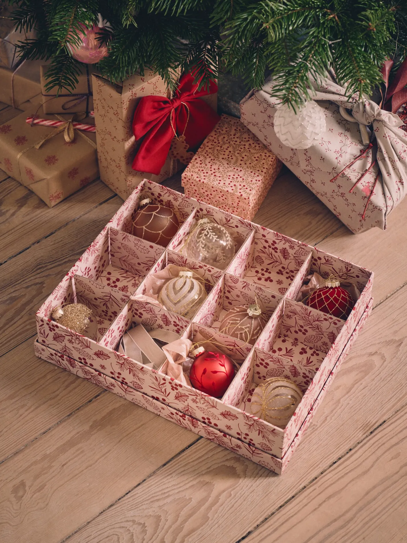 Søstrene Grene Opbevaringsæske Til Julekugler