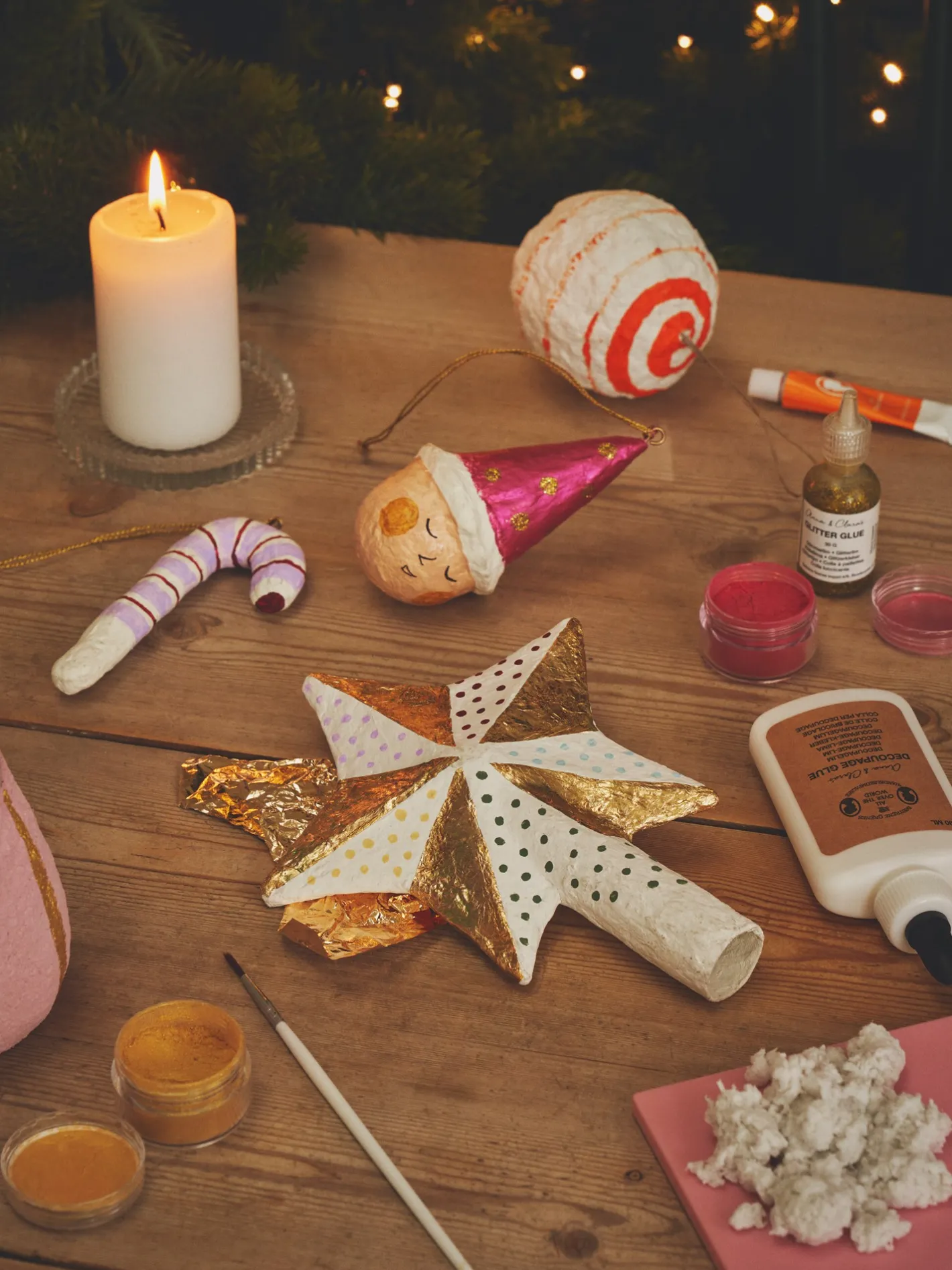 Søstrene Grene Ornament Med Slikstok