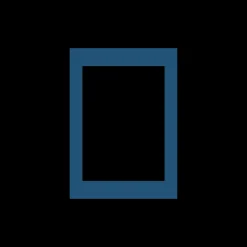 Søstrene Grene Passepartout Blue - 50 X 70/40 X 50