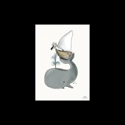 Børn Søstrene Grene Plakat Hello You A3