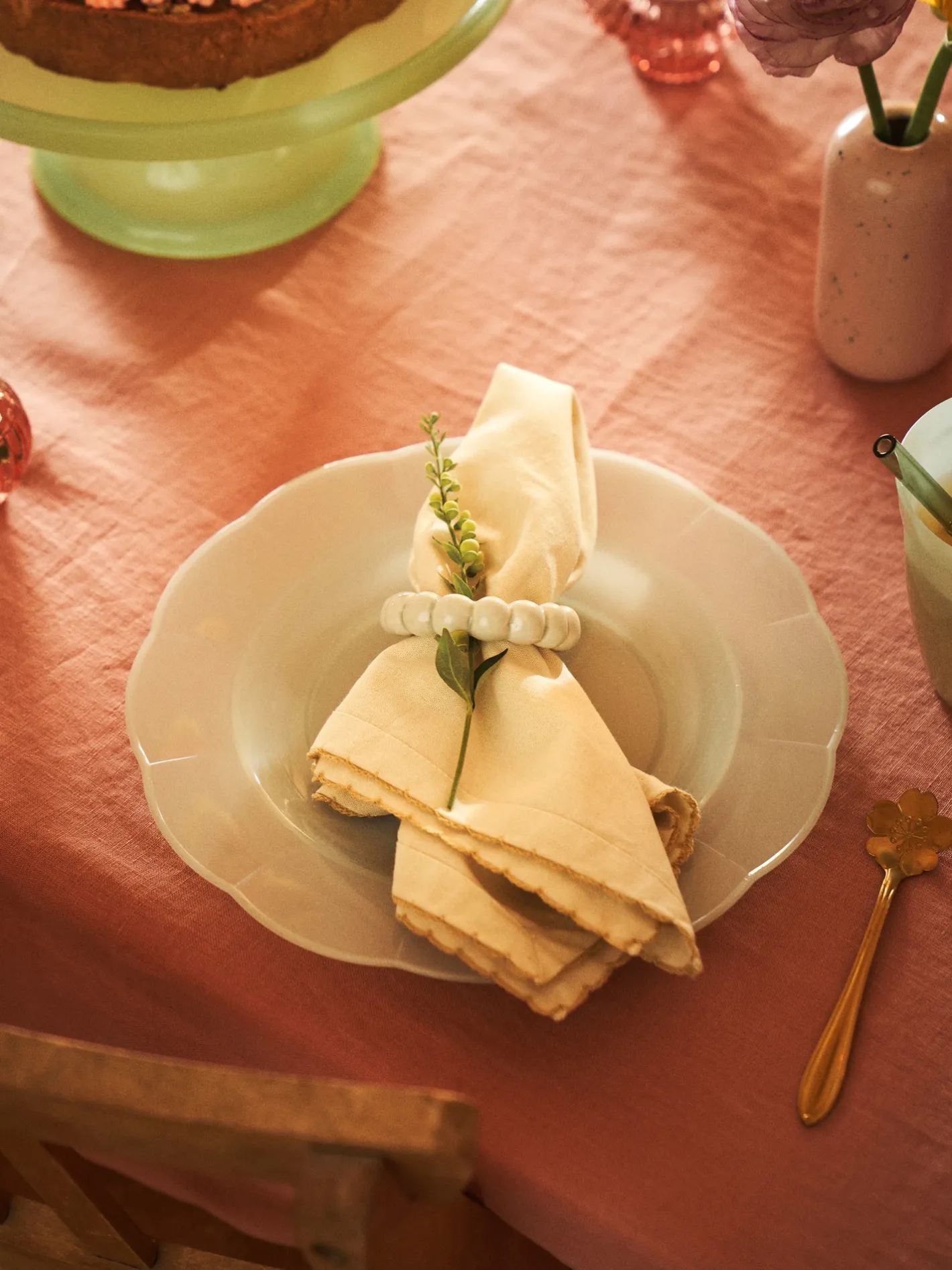 Søstrene Grene Plasttallerkener Til Flergangsbrug 4-pak