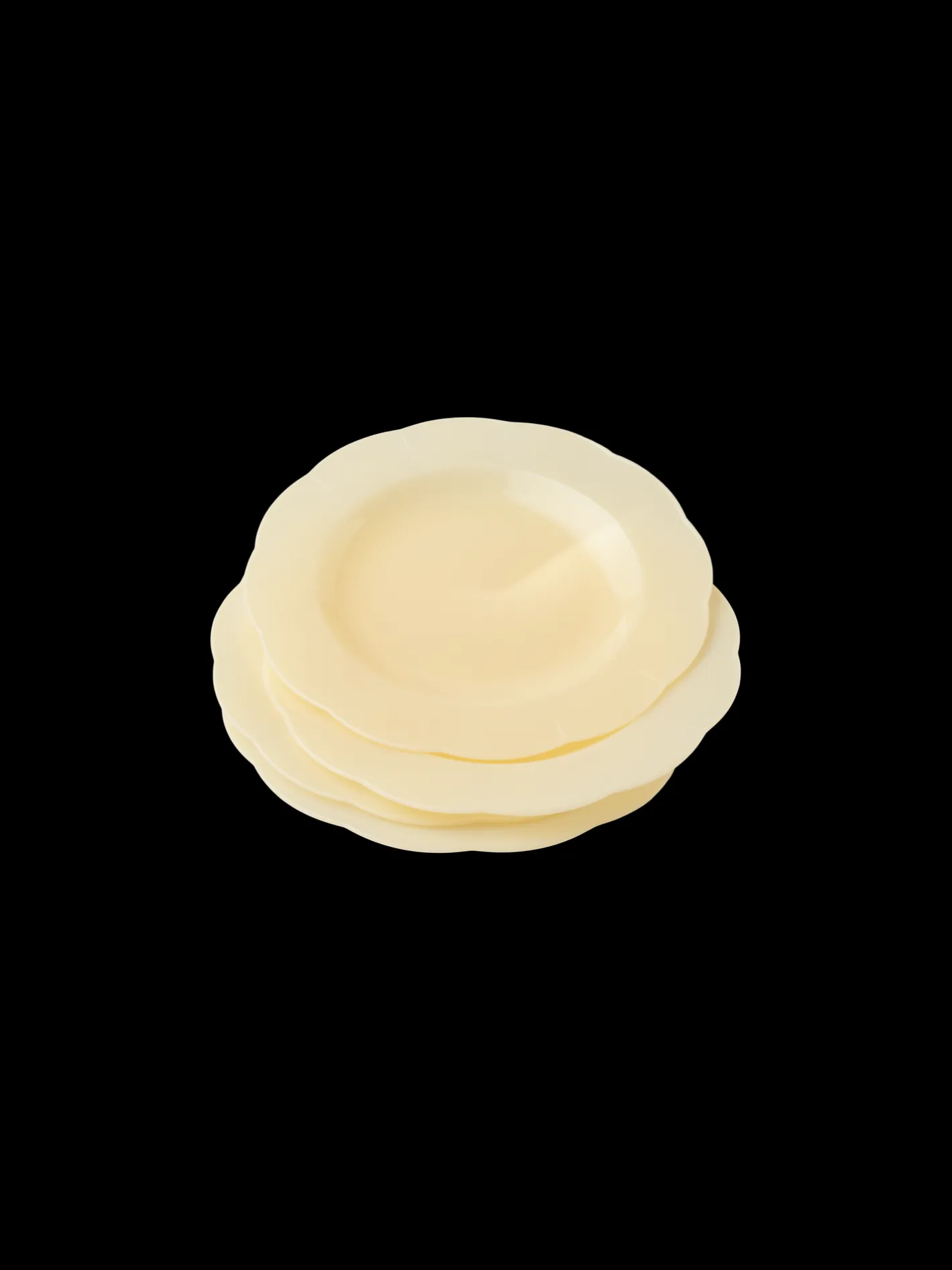 Søstrene Grene Plasttallerkener Til Flergangsbrug 4-pak