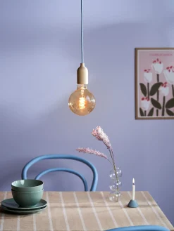 Søstrene Grene Plug-in Pendellampe Natural