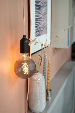 Søstrene Grene Plug-in Pendellampe Wenge