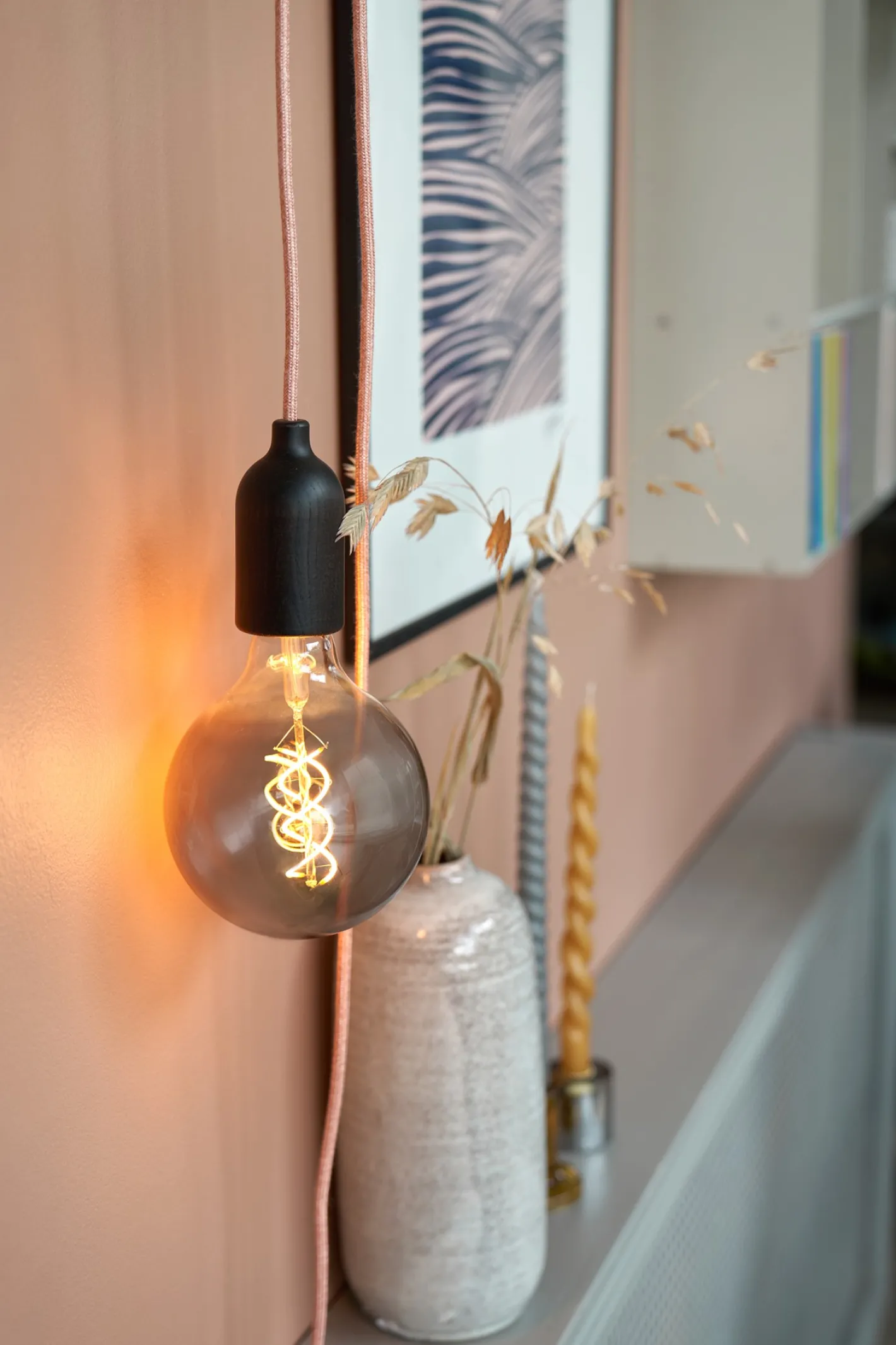 Søstrene Grene Plug-in Pendellampe Wenge