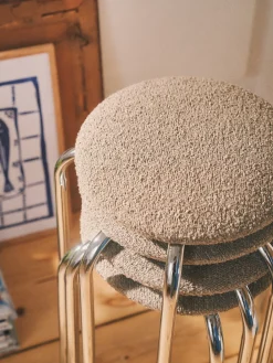 Søstrene Grene Skammel Med Boucléstof