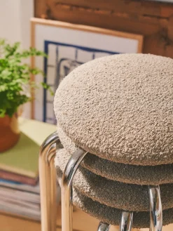 Søstrene Grene Skammel Med Boucléstof