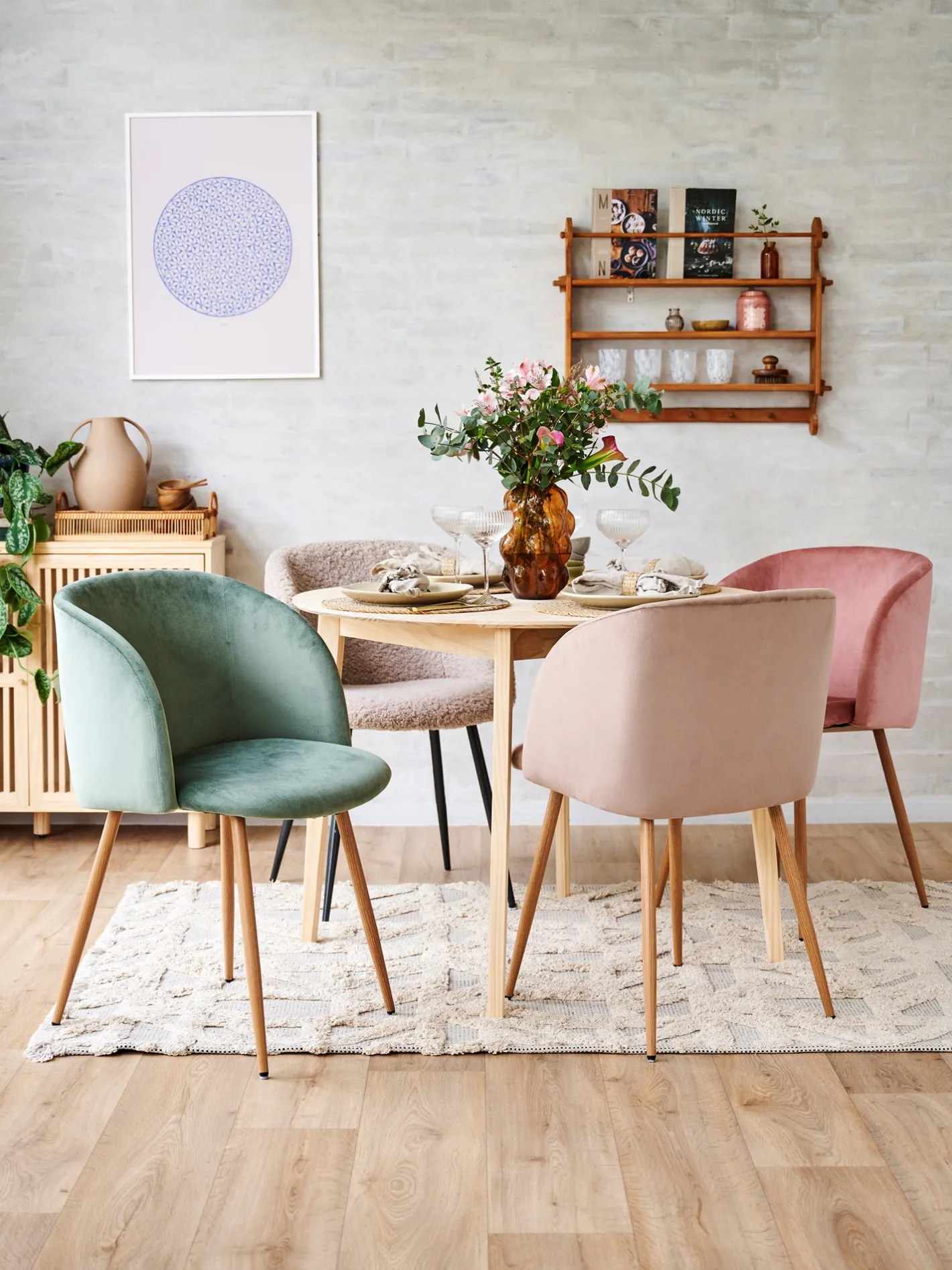 Søstrene Grene Stol I Velour