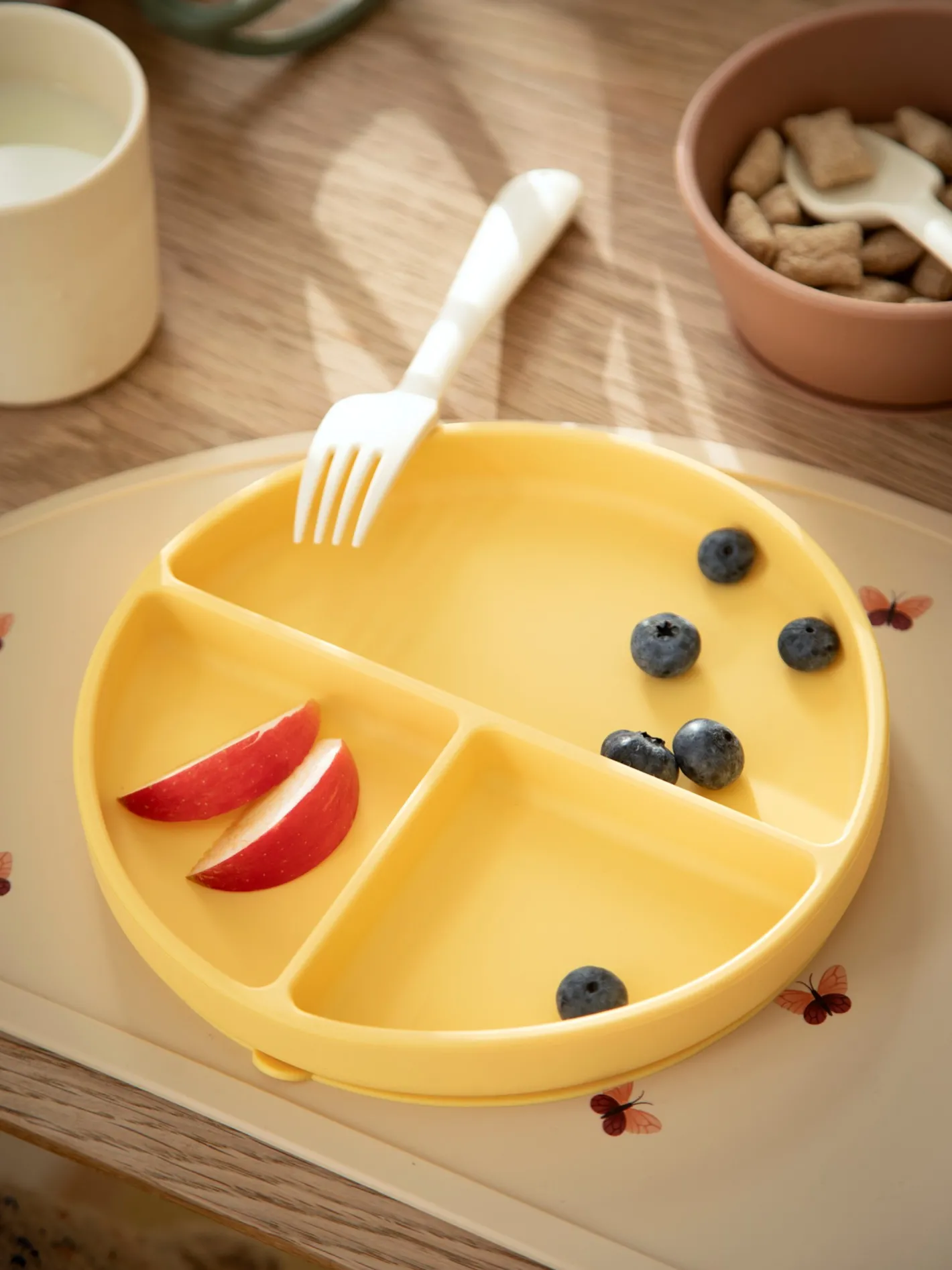 Børn Søstrene Grene Tallerken Med Sugekop