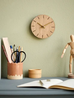 Søstrene Grene Vægur Light Oak Ø12