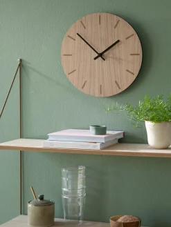 Søstrene Grene Vægur Walnut Ø28