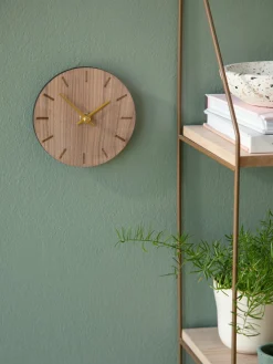 Søstrene Grene Vægur Walnut Ø12